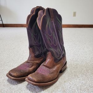 Ariat Square Toe Cowboy Boot 9B